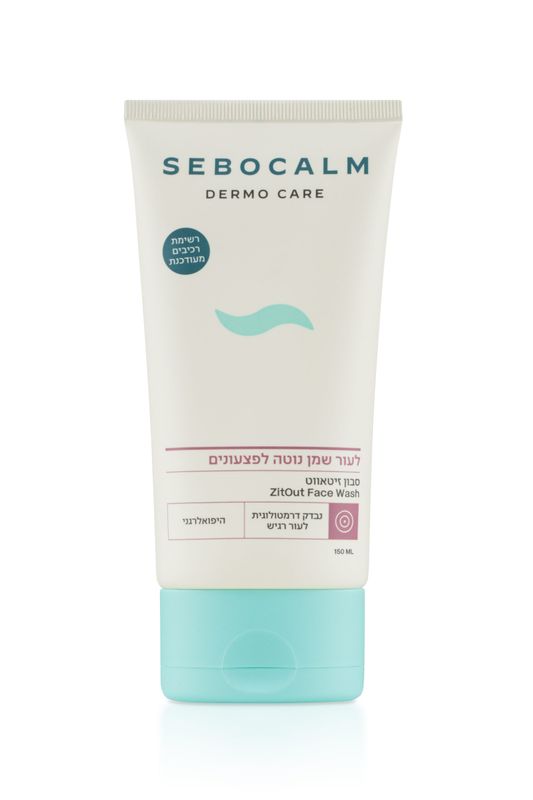 SeboCalm prausimosi želė riebiai odai ZitOut 150ml