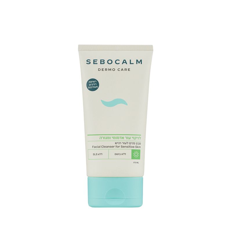 SeboCalm prausimosi želė ypač jautriai veido odai 170ml