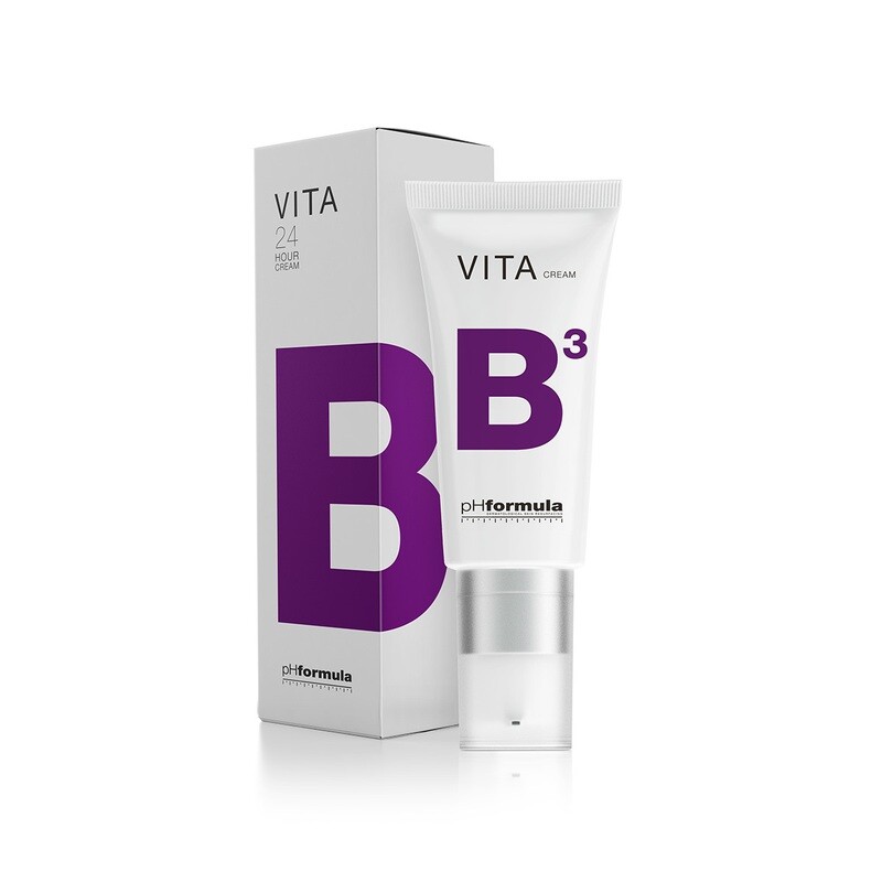 pHformula VITA B3 24 valandų veido kremas 50ml
