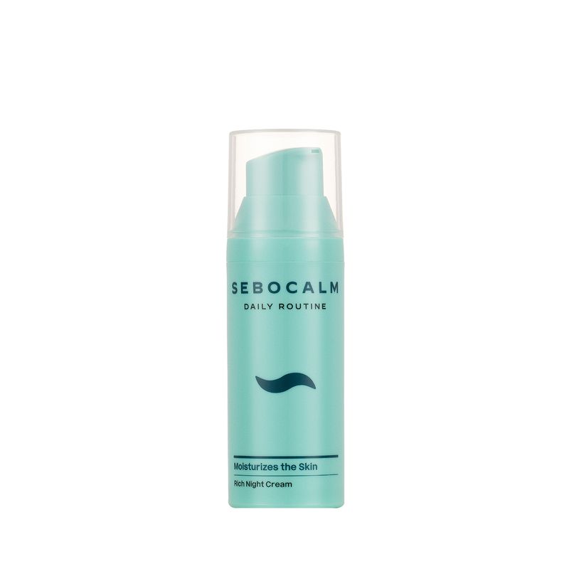 SeboCalm praturtintas drėkinamasis naktinis kremas 50ml